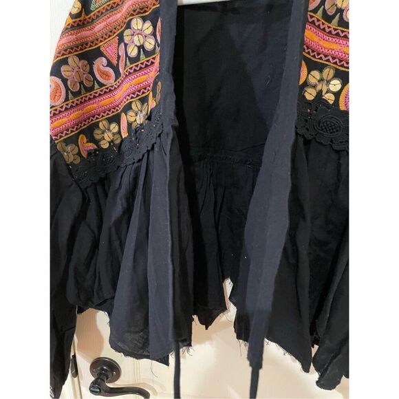 Free People Embroidered lightweight jacket NWOT - Picture 6 of 10
